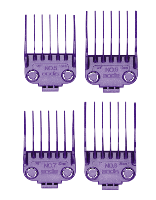 Andis Master Dual Magnet Large 4-Comb Set #01415
