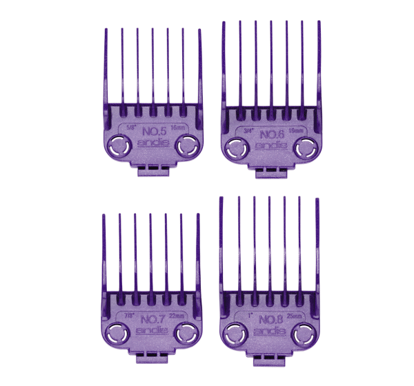 Andis Master Dual Magnet Large 4-Comb Set #01415
