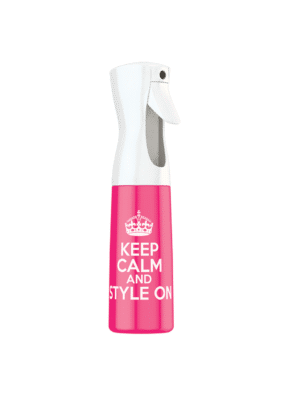 Stylist Sprayer Bottle - Keep Calm - Pink