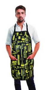 Gold Barber Apron