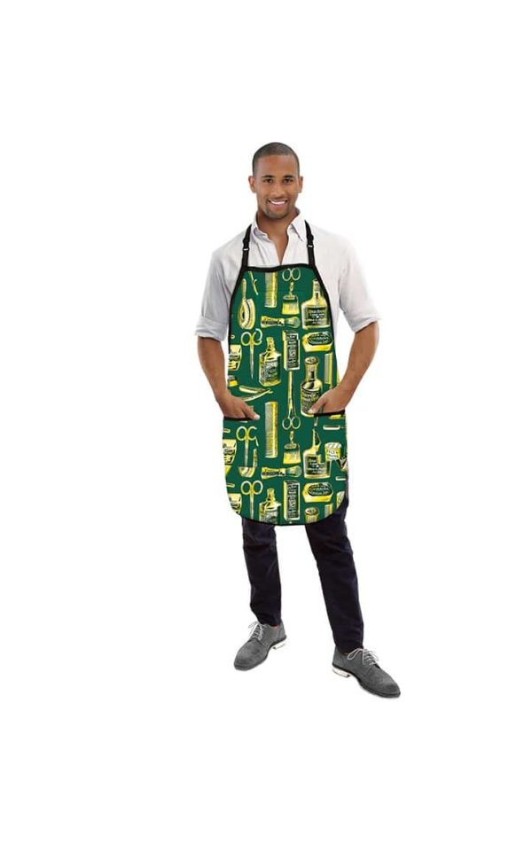 Betty Dain Limited Edition Vintage Gold Barber Apron Style 172 - Image 3