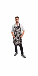 Betty Dain Vintage Barber Apron Style 172 Black