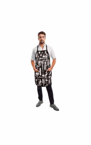 Betty Dain Vintage Barber Apron Style 172 Black