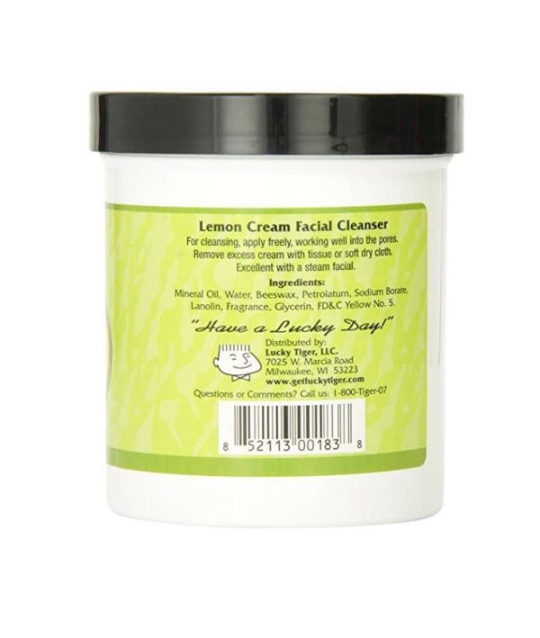 Lucky Tiger Lemon Cream Facial Cleanser - Image 3