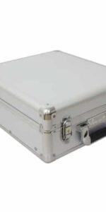 Vincent Master Medium Barber Case Silver VT10144-SV