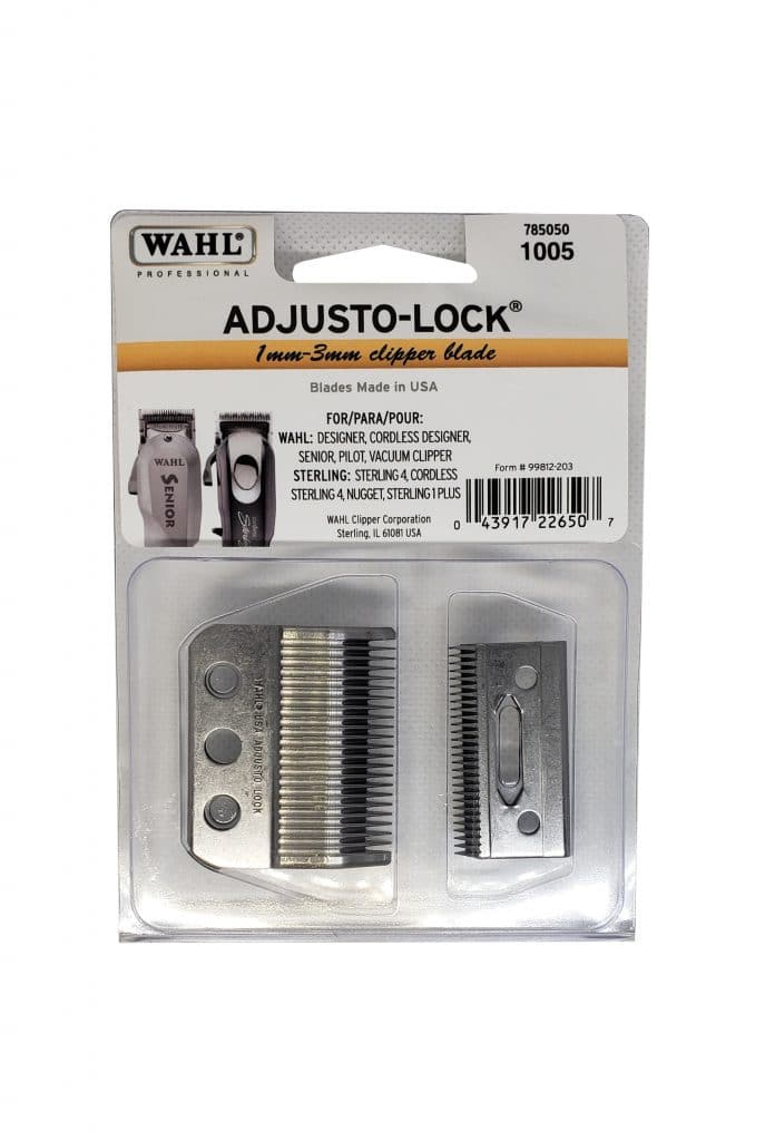 Wahl 3 Hole AdjustoLock Clipper Blade 1005 Barber supplies