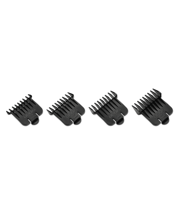 Andis Snap-On Blade (T-Outliner) Attachment Combs 4-Comb Set #23575 - Image 2