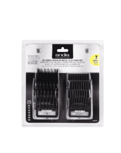 Andis BG Series Premium Metal Clip Comb Set 7-Pieces #33640
