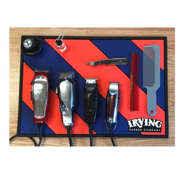 Irving Barber Company Work Station Mat - Stripes - Image 5