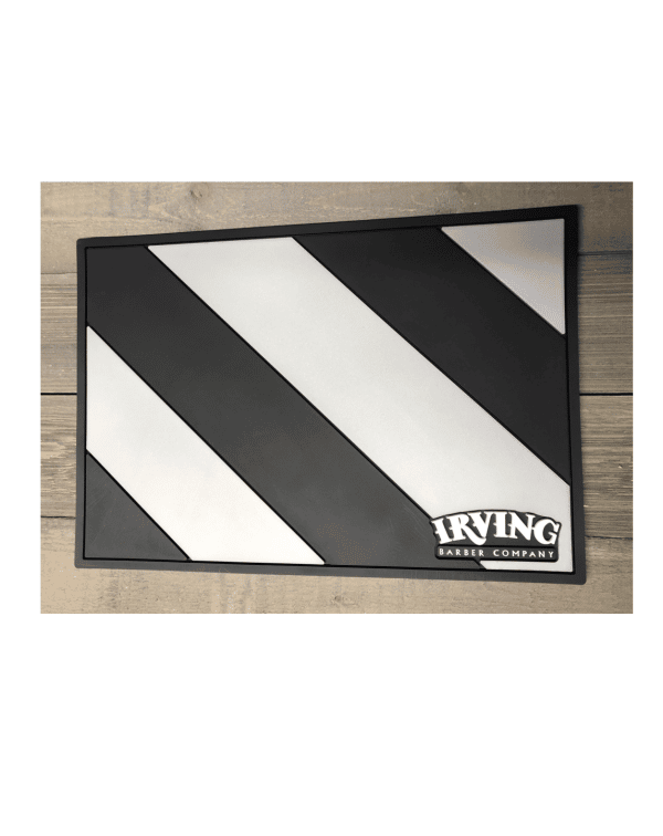 Irving Barber Company Work Station Mat - Stripes - Image 4