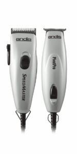 Andis Pivot Motor Clipper/Trimmer Combo #23965 Silver