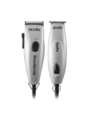 Andis Pivot Motor Clipper/Trimmer Combo #23965 Silver
