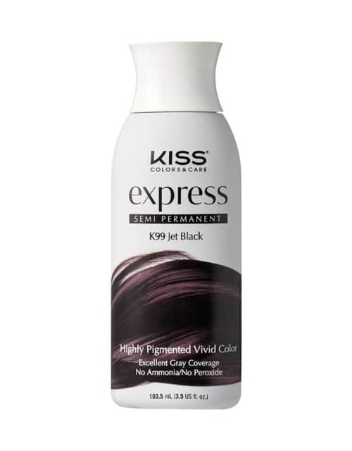 Kiss Express Semi-Permanent Hair Color #K99 - Jet Black