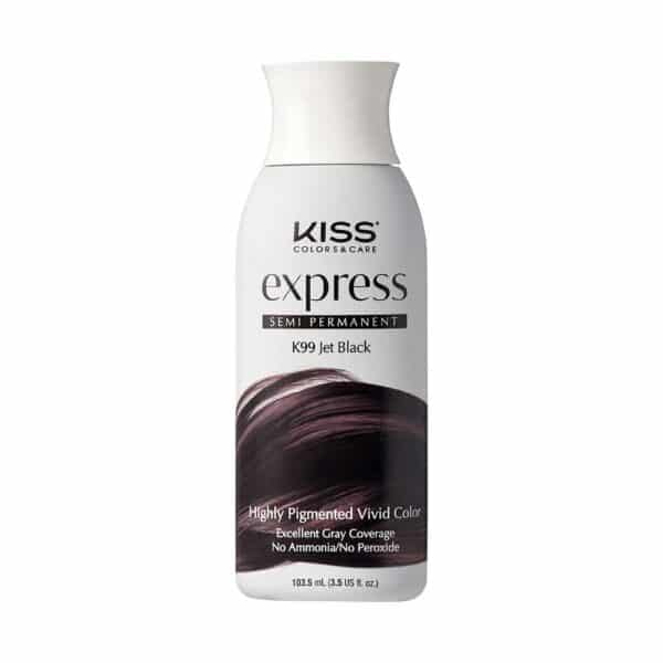 Kiss Express Semi-Permanent Hair Color #K99 - Jet Black