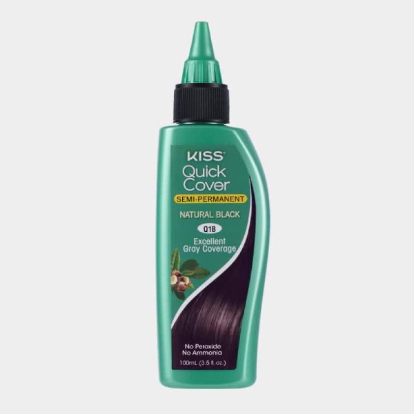 Kiss Quick Cover Semi-Permanent Hair Color - Image 3