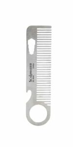 Scalpmaster Stainless Steel Beard Comb SC9055
