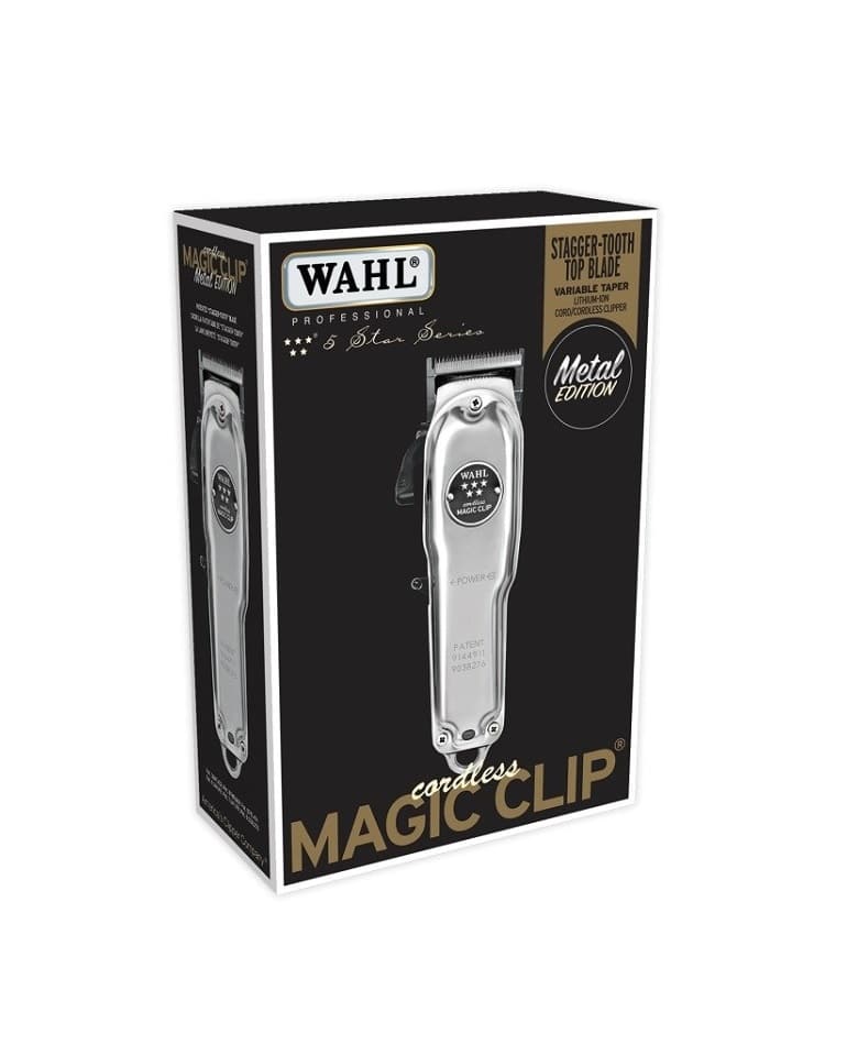 Wahl Cordless Magic Clip Limited Metal Edition #8509 - Barber Depot -  Barber Supply