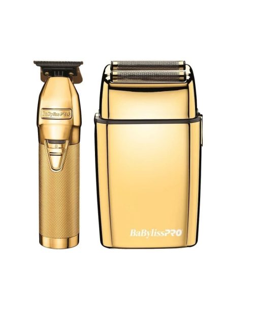 Babyliss Pro Gold FX Collection Trimmer and Shaver Combo #FXHOLPK2G