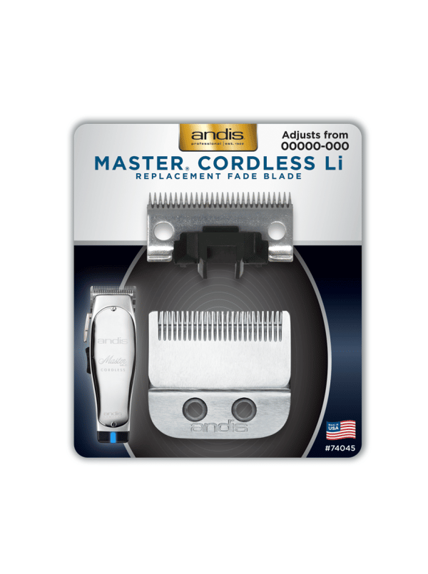 Andis Cordless Master Fade Blade package front
