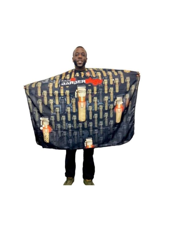 BabylissPro BARBERology GoldFX Barber Cape #BBCAPE - Image 2
