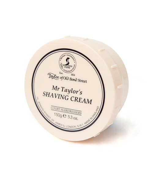 mr taylors shaving cream
