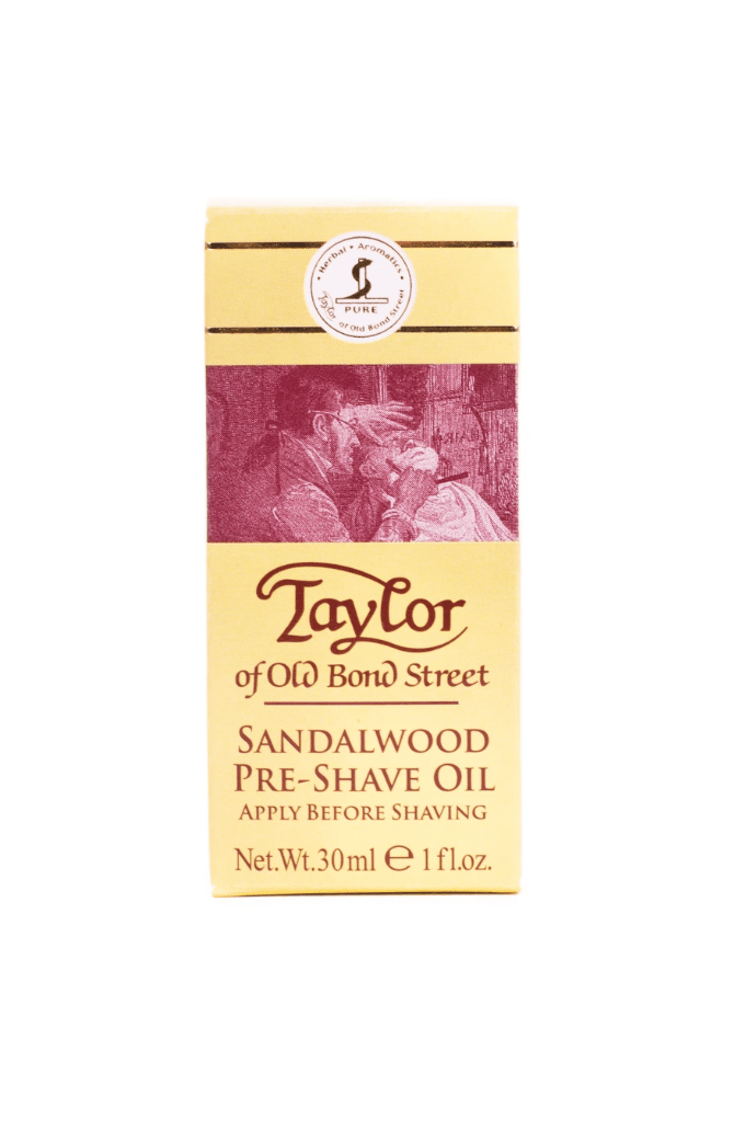 Taylor of Old Bond Street Sandalwood Pre-shave Oil 30ml - Barber Depot -  Barber Supply