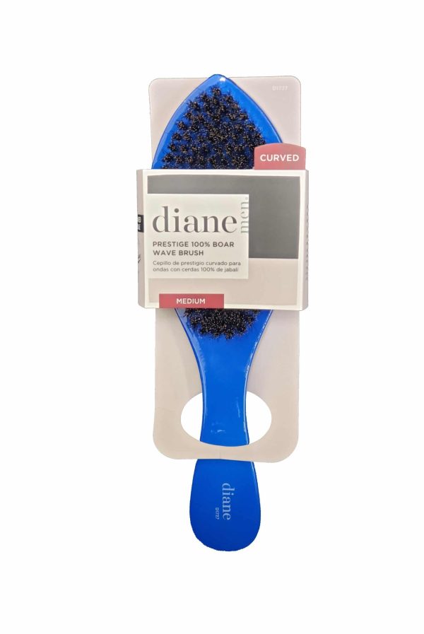 Diane Prestige Reinforced Boar Wave Brush - Curved - Image 8