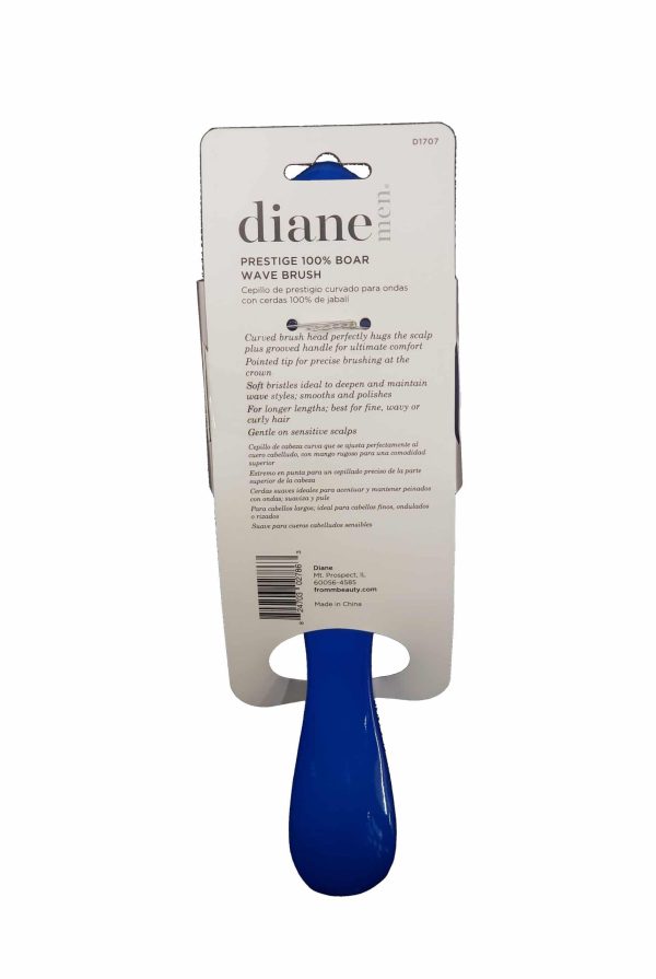 Diane Prestige Reinforced Boar Wave Brush - Curved - Image 3