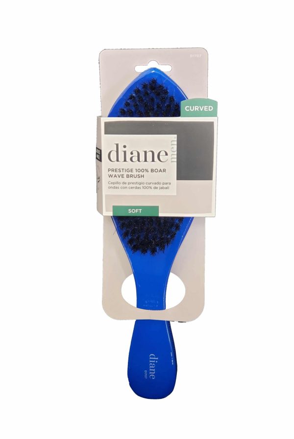 Diane Prestige Reinforced Boar Wave Brush - Curved - Image 5