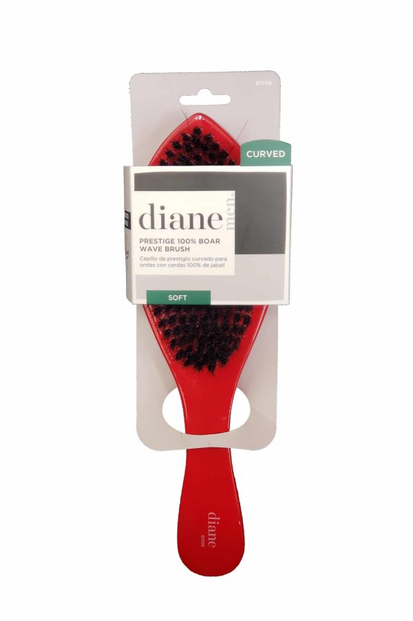 Diane Prestige Reinforced Boar Wave Brush - Curved - Image 2