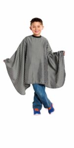 Scalpmaster Kids Striped Barber Cape #4130