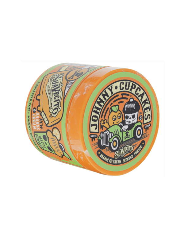 Suavecito X Johnny Cupcakes Orange Cream Pomade 4oz - Image 3