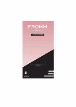 Fromm Powder Free Clear Vinyl Gloves