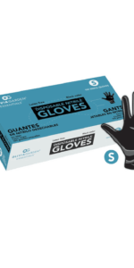 Olivia Garden Essential Disposable Nitrile Gloves Black
