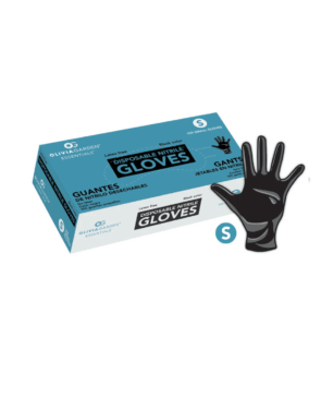 Olivia Garden Essential Disposable Nitrile Gloves Black
