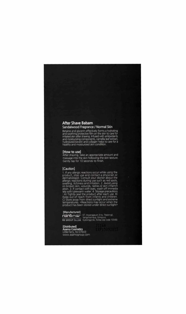 Dr Smart After Shave Balsam - Sandal Wood Scented - Image 4