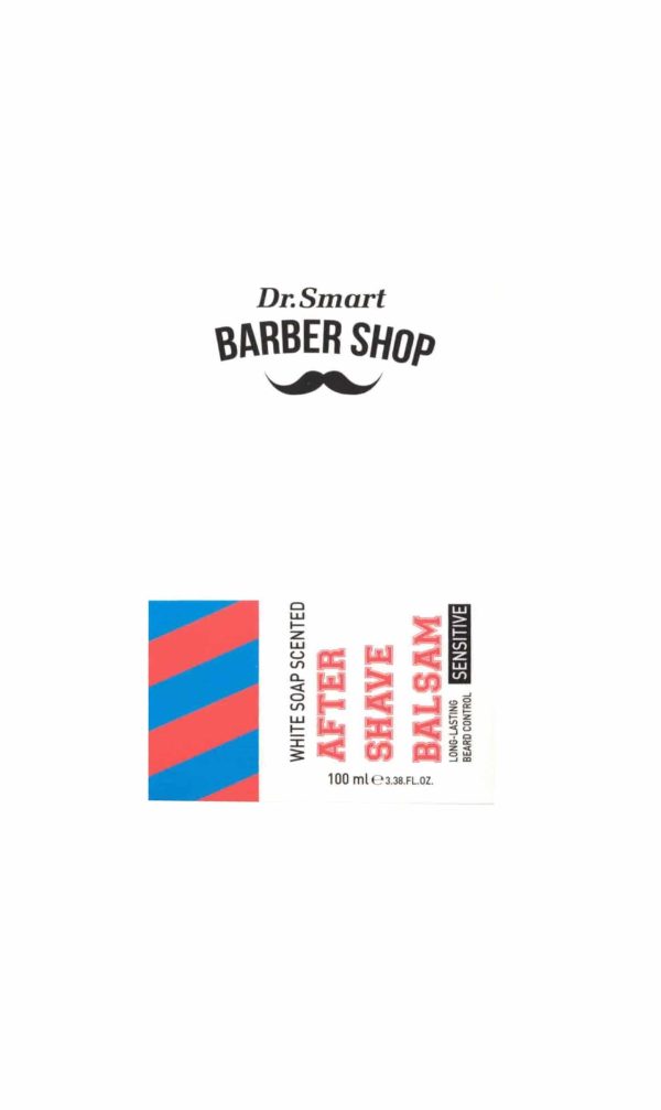 Dr Smart After Shave Balsam - White Soap Scented Sensitive - Image 3