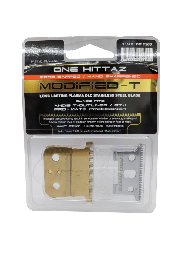Pro-Mate One Hittaz Modified T-Blade - Gold (PM1300)