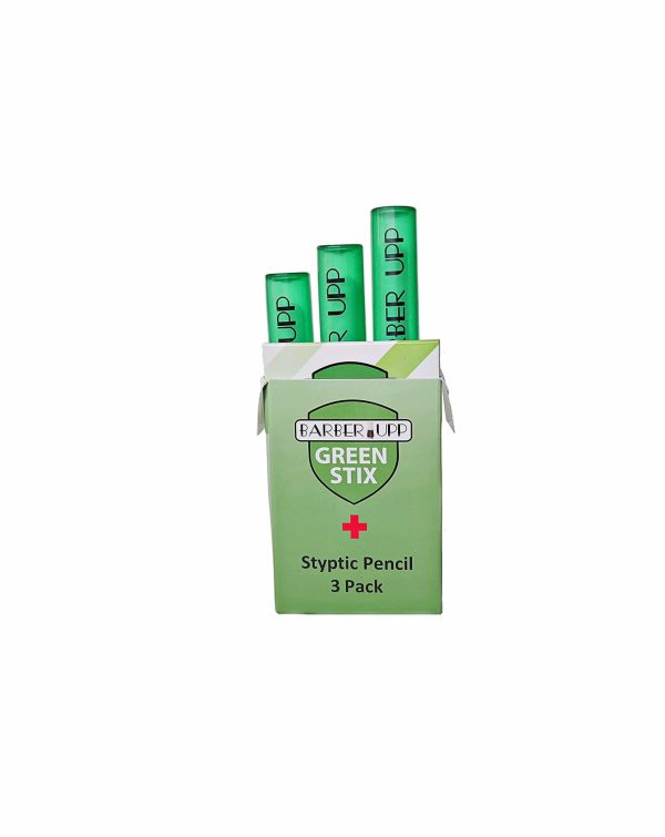 BarberUpp - Green Stix + 3pk Styptic Pencil - Image 2