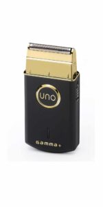 Gamma+ Uno Single Foil Shaver - Black