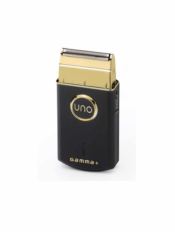 Gamma+ Uno Single Foil Shaver - Black