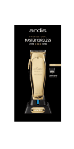 Andis Cordless Master Gold Limited Edition #12540