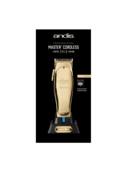 Andis Cordless Master Gold Limited Edition #12540