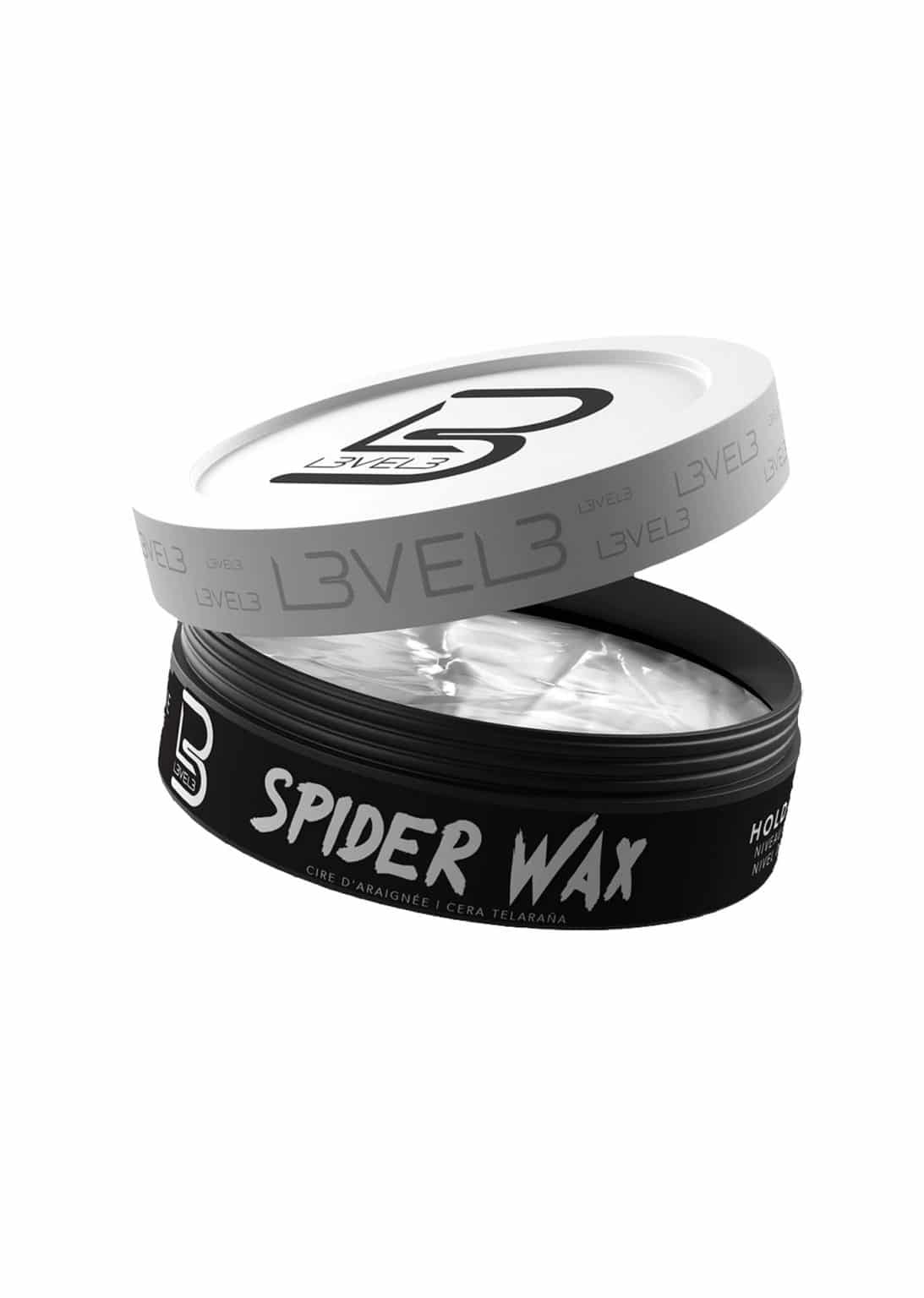 L3VEL3 Spider Wax Fiber Texture 150ml Barber Depot Barber Supply