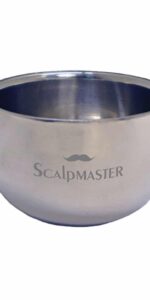 Scalpmaster Stainless Steel Shaving Bowl #SC9054