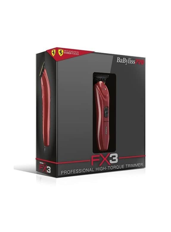 BaBylissPRO RED FX3 High-Torque Trimmer FXX3T – SD Barber Supply