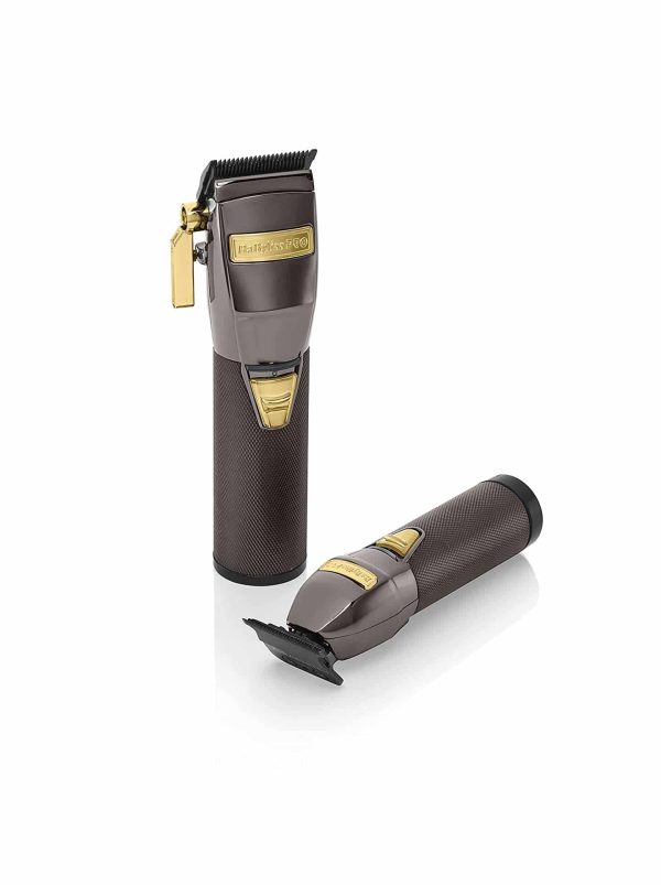 BabylissPro LimitedFX Gunmetal Clipper and Trimmer Combo #FXHOLPK2GMG - Image 3