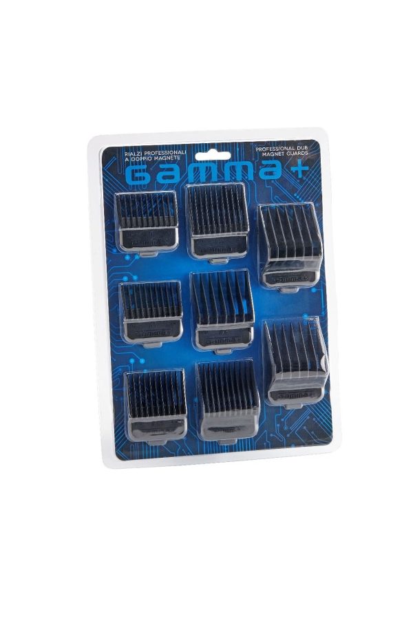 Gamma Dub Double Magnetic Guards - Black GPDMGB Package
