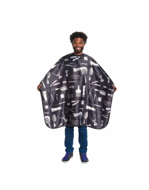 Scalpmaster Barber Print Styling Cape #4141
