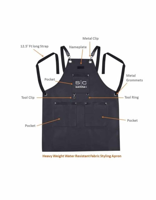 Stylecraft Gamma Barber Apron Details